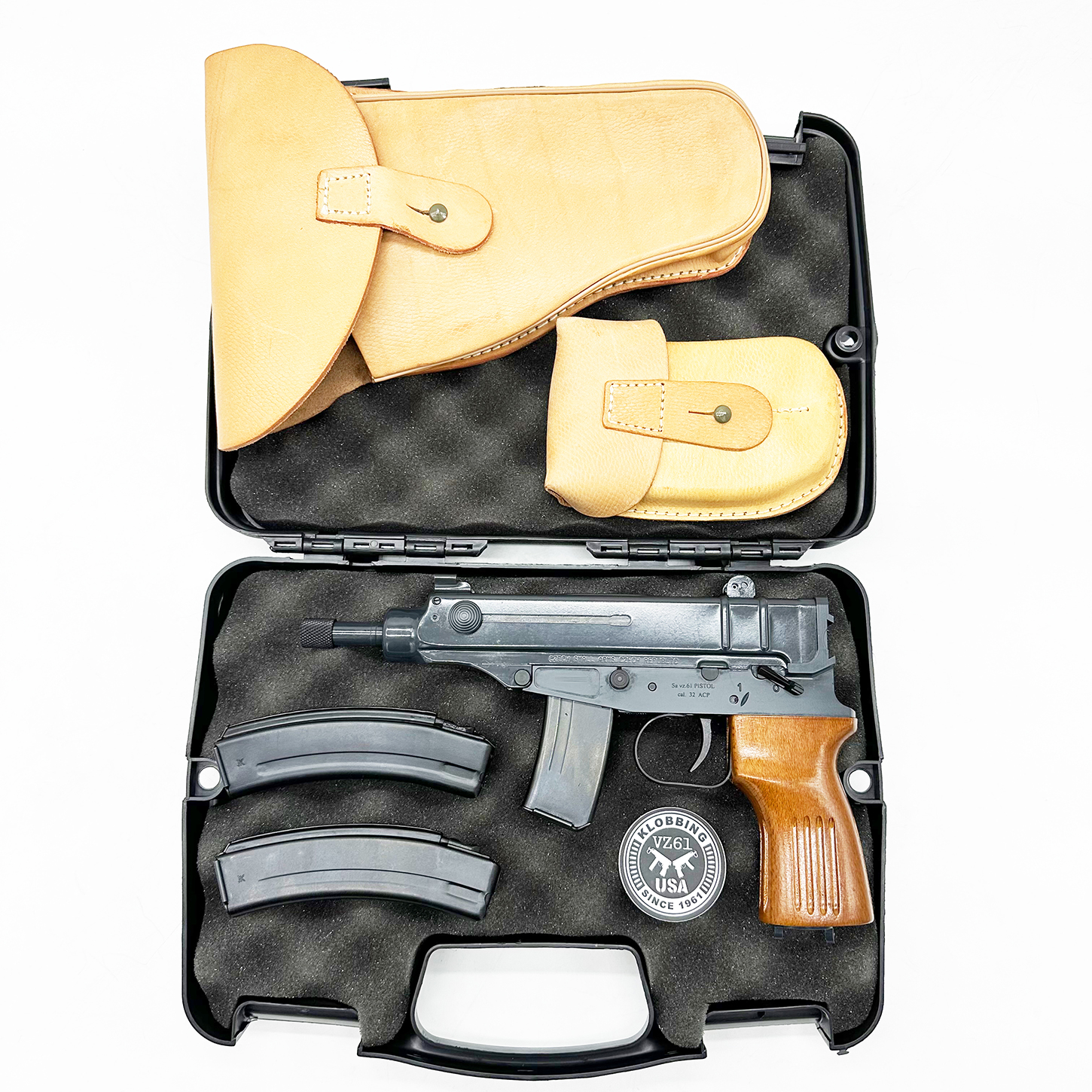 VZ 61 Skorpion Pistol Collector Series Gray-Blue .32 ACP - Image 15
