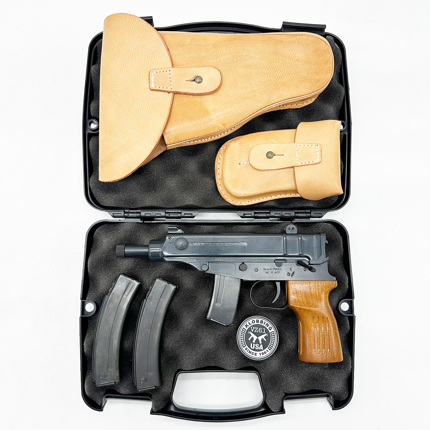 VZ 61 Skorpion Pistol Collector Series Gray-Blue .32 ACP | VZ61 USA