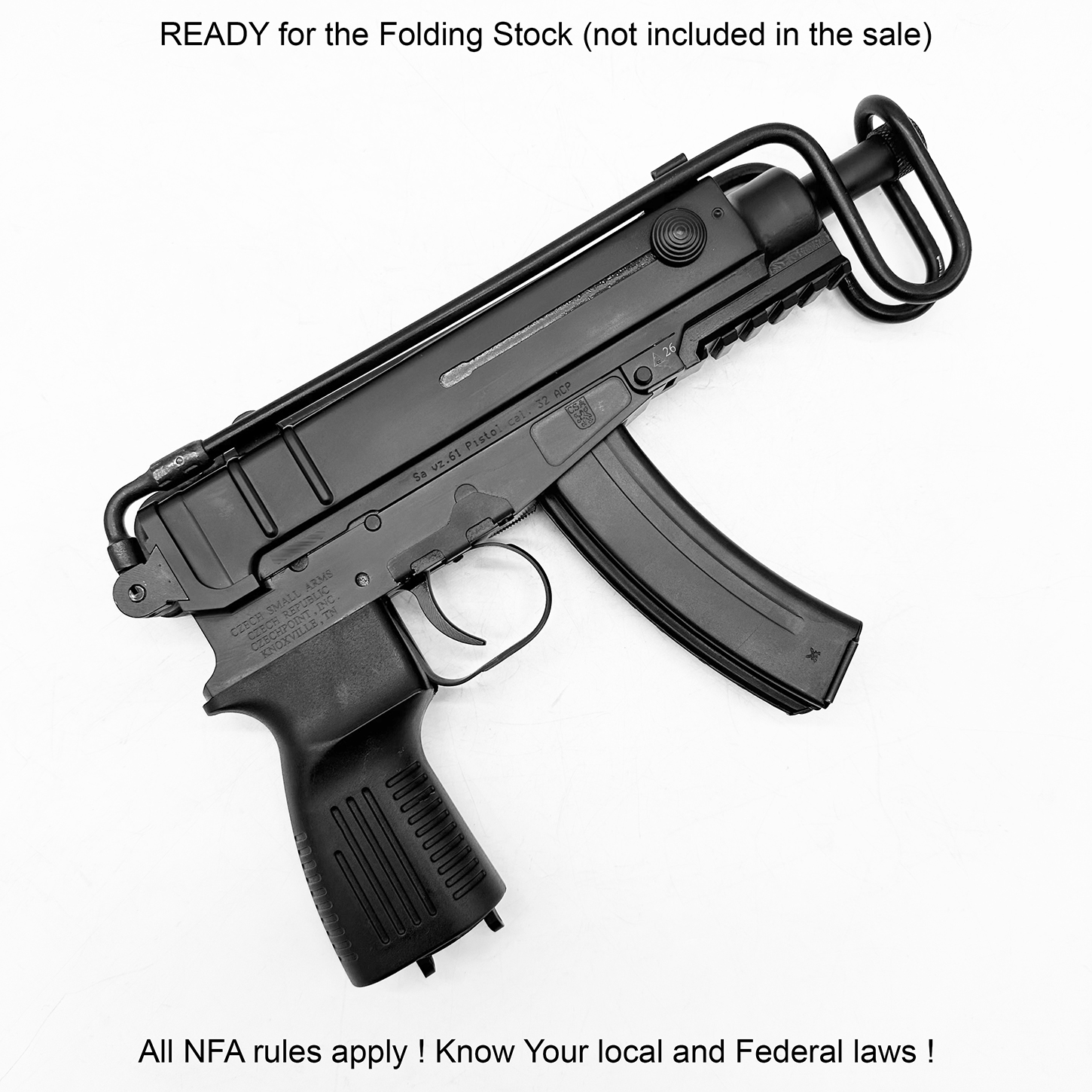 VZ 61 Skorpion Pistol 1913 Series .32 ACP - Image 13