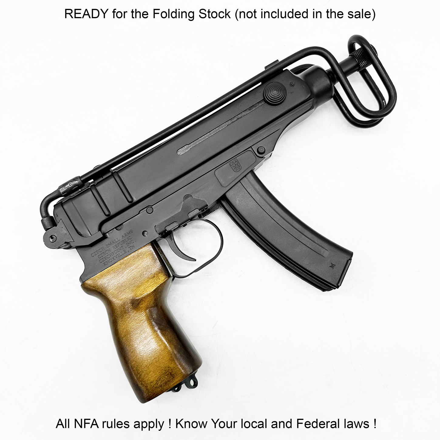 VZ 61 Skorpion Pistol Limited Series Black .32 ACP | VZ61 USA