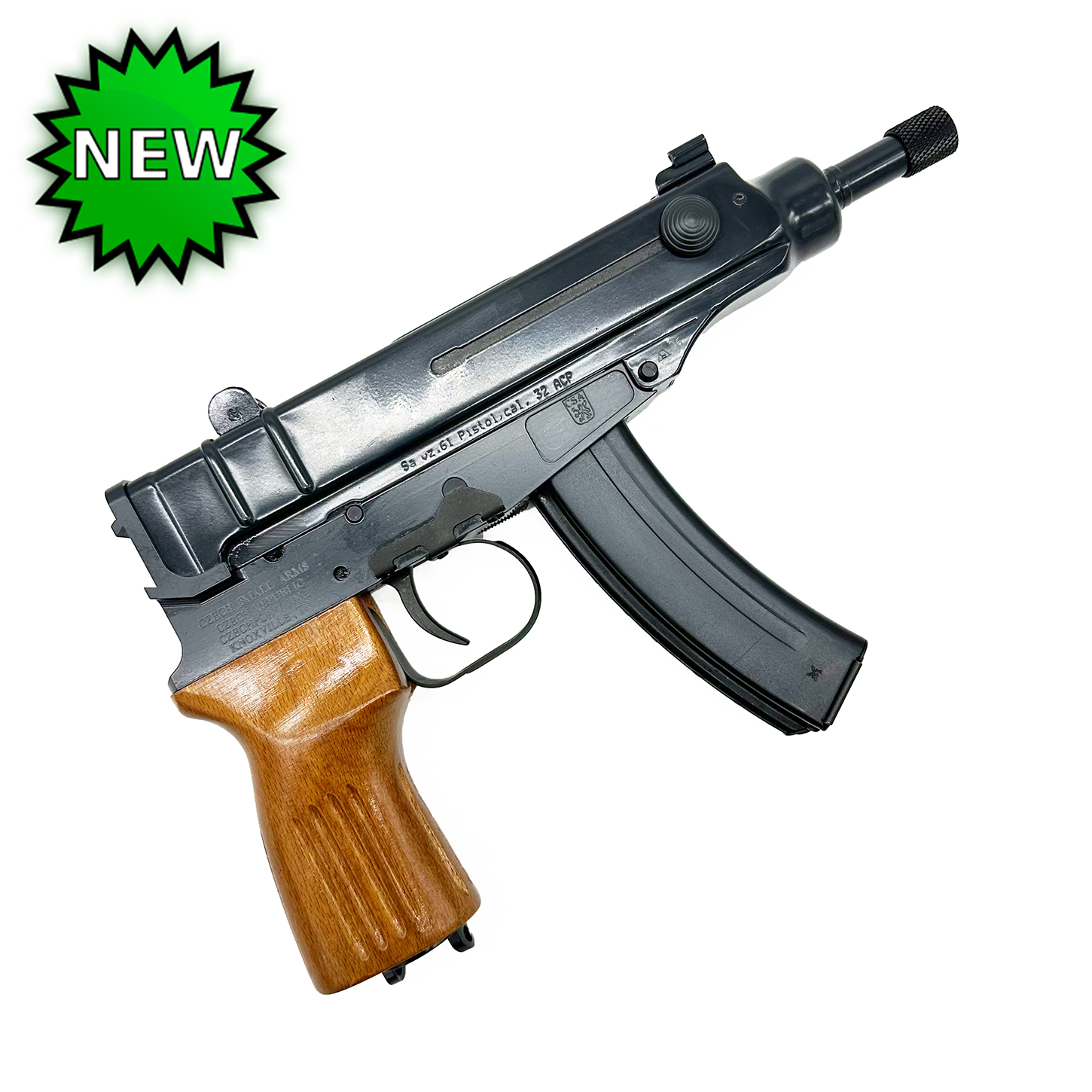 VZ 61 Skorpion Pistol Limited Series Gray-Blue .32 ACP | VZ61 USA