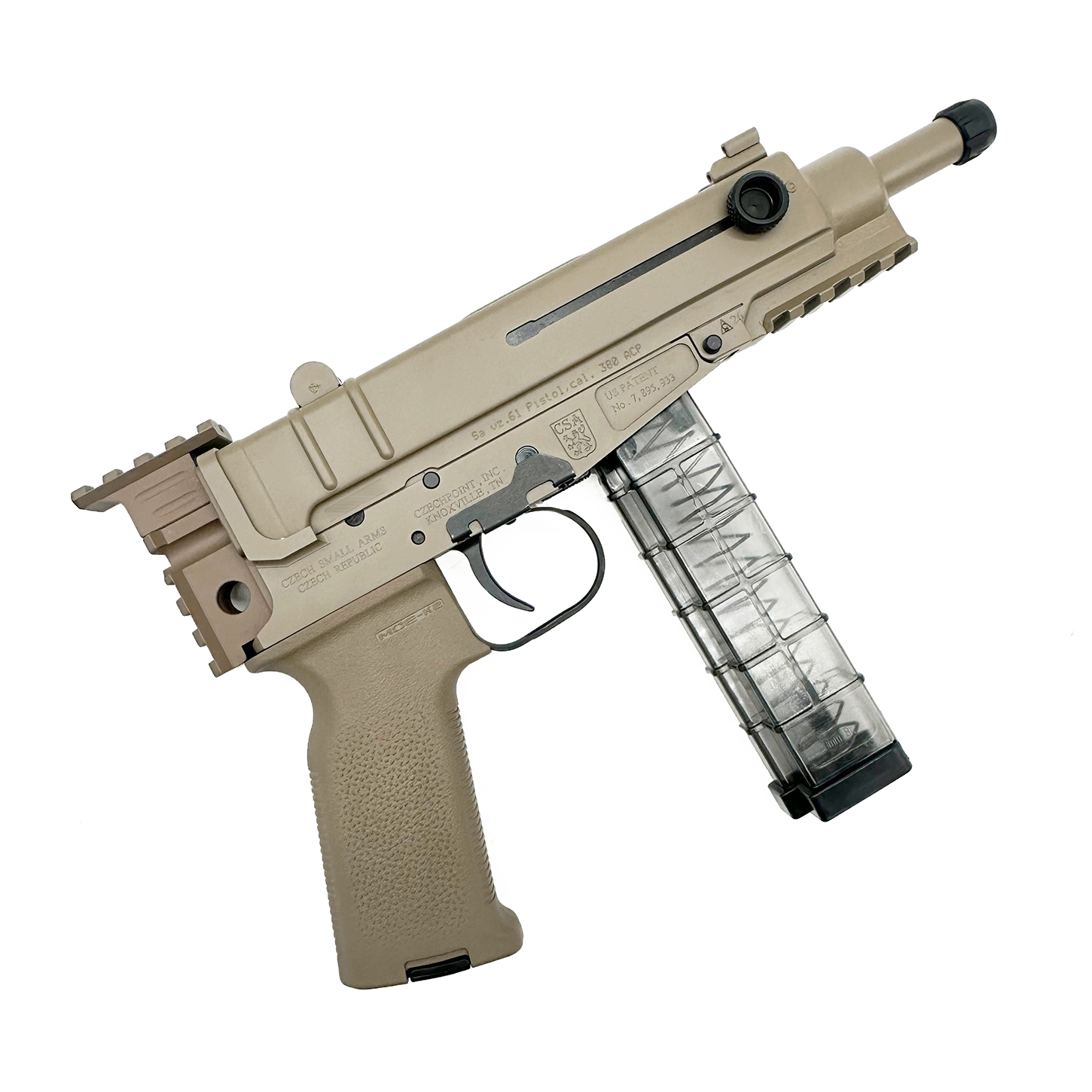 VZ 61 Skorpion Pistol Limited 1913 Series FDE .380 ACP - Image 2