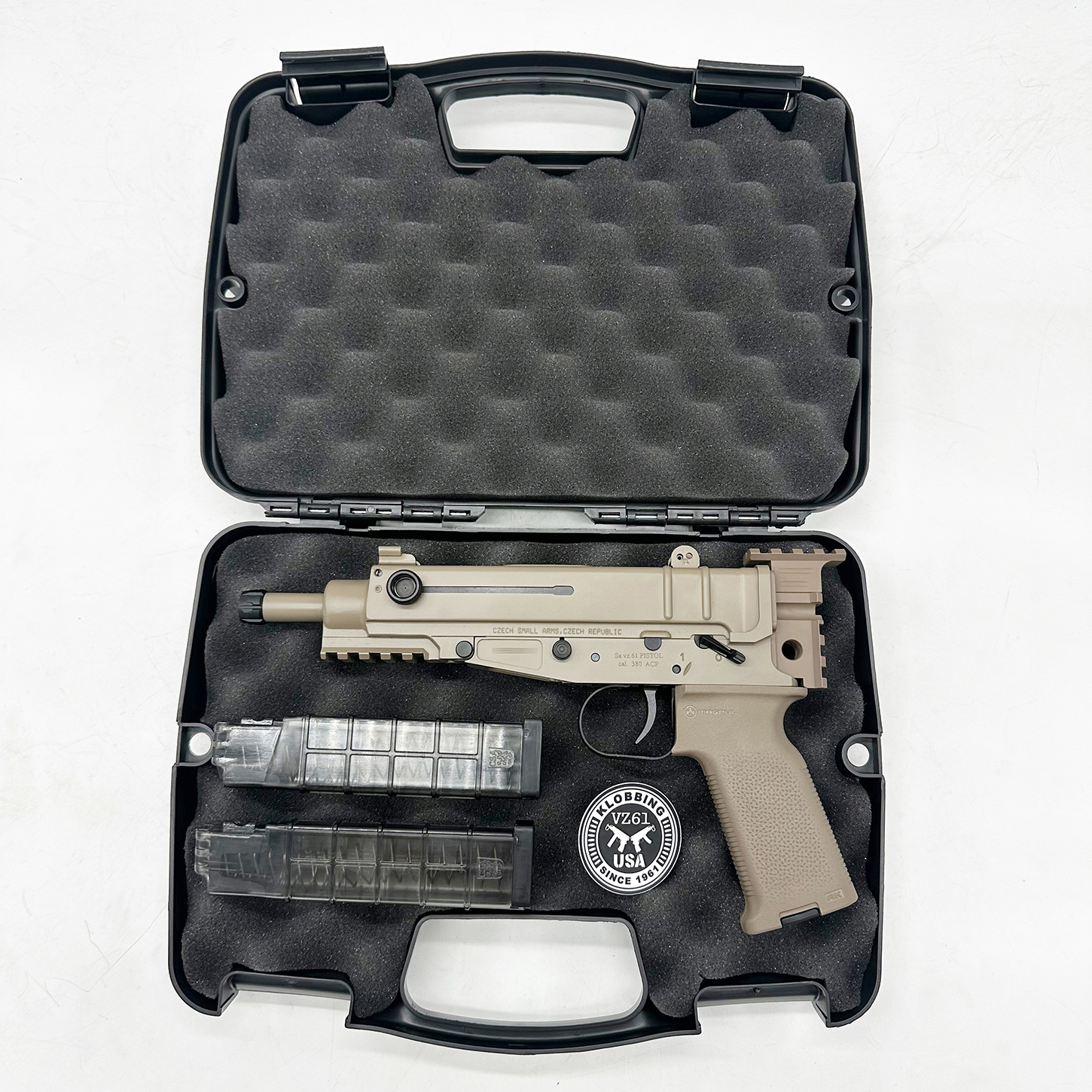 VZ 61 Skorpion Pistol Limited 1913 Series FDE .380 ACP - Image 13